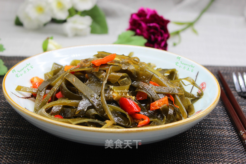 Chinese New Year Appetizer, Cold Kelp Shreds recipe