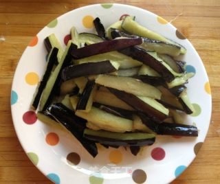 Spicy Eggplant Strips recipe