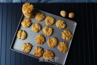 #四session Baking Contest and is Love to Eat Festival# Meat Floss Nut Crisp recipe