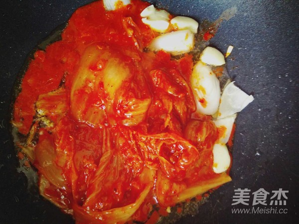 Kimchi Seafood Pot recipe