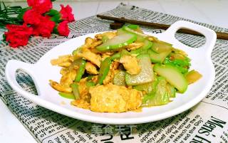 #trust之美#chayote Scrambled Eggs recipe