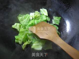 Jiangbai Shrimp, Cabbage and Rice Cake Soup recipe