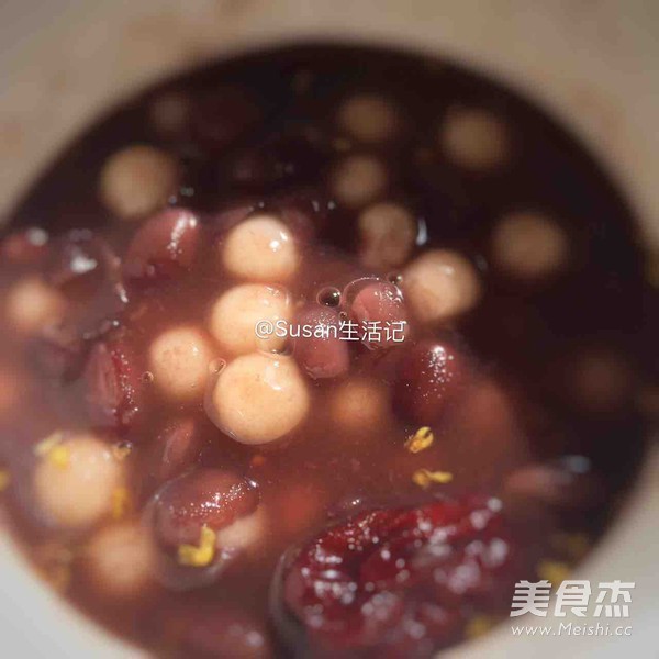 Red Bean Ball Soup recipe