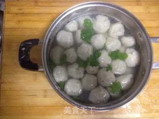 Fresh Fish Ball Soup recipe