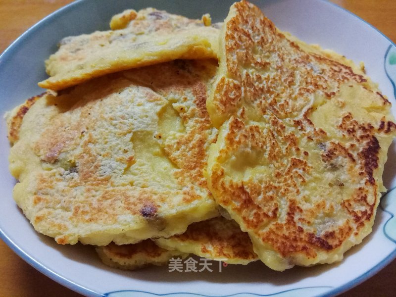 Raisin Okara Pancakes recipe