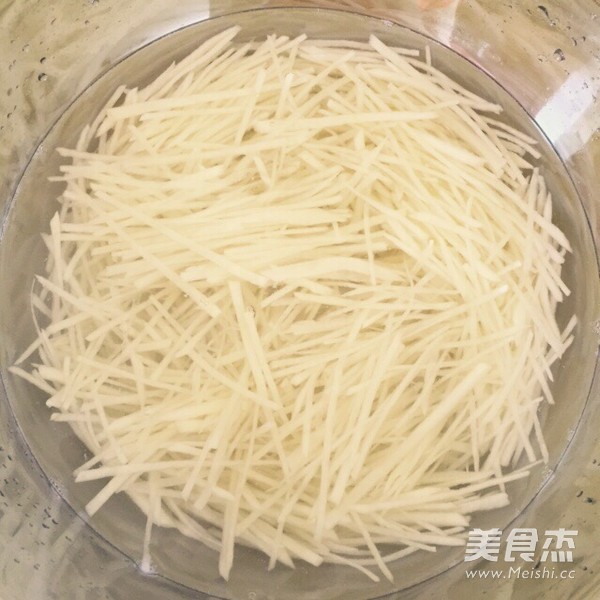 Vinegar Shredded Potatoes recipe