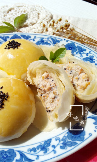 Meringue Five-core Moon Cakes recipe