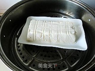 Tofu with Scallion Oil recipe