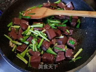Pork Red Soaked with Sand Ginger and Leek recipe