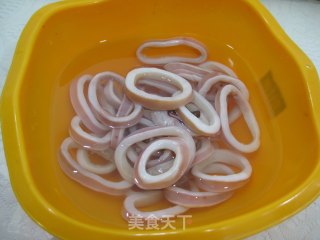 Fried Squid Rings with Spicy Sauce recipe