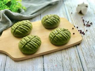 Matcha Rose Bean Paste Bag recipe