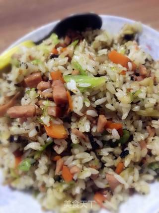 Stir-fried Rice with Vegetables recipe