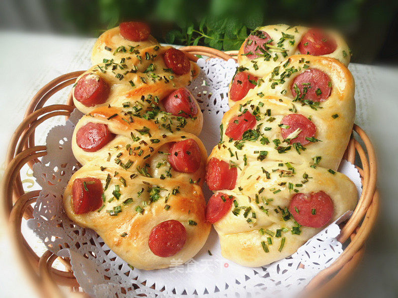 Wild Onion Sausage Bread recipe