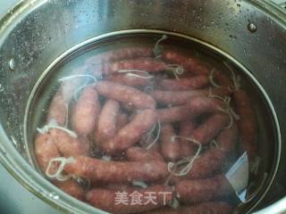 #御寒美食#taiwanese Crispy Sausage recipe