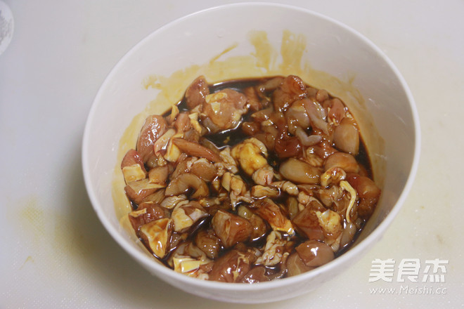 Mushroom Chicken Claypot Rice recipe