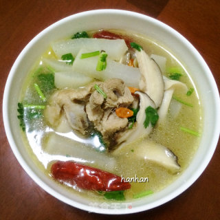 Radish Pork Ribs Soup recipe