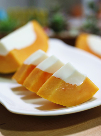 Papaya Milk Jelly recipe