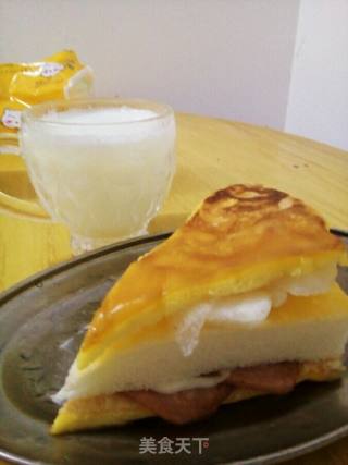 Breakfast Starts with "pear"---tiger Skin Pear Sandwich recipe