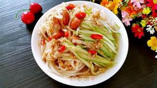 Sour and Spicy Chicken Noodles recipe