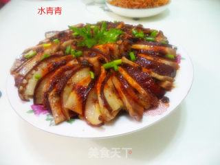 Pork Slices with Taro recipe