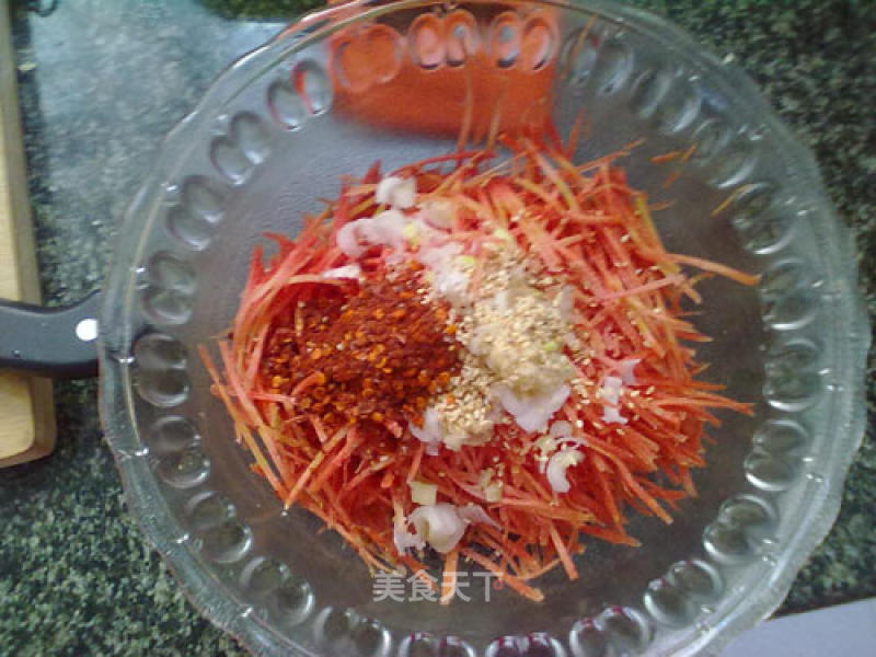 Shredded Radish recipe