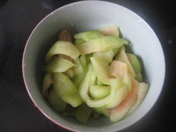 Cold Watermelon Peel recipe