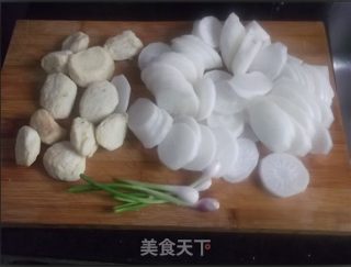 Boiled Radish with Fish recipe