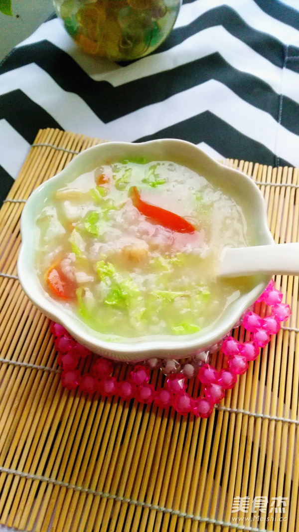 Cabbage Tomato Congee recipe