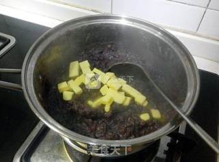 Children's Favorite-pumpkin Glutinous Rice Bean Paste Cake recipe