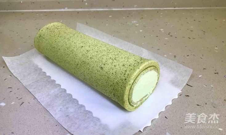 Matcha Cake Roll recipe