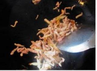 Stir-fried Mustard with Shredded Pork recipe
