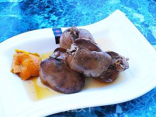 Tangerine Marinated Chicken Liver recipe