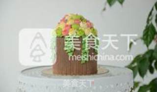 【bouquet Cake】---boys Decorating Cake recipe