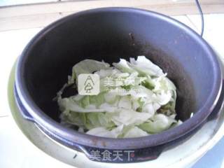 Stewed Persimmons with Green Cabbage recipe