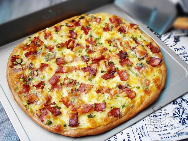 Potato Bacon Pizza recipe