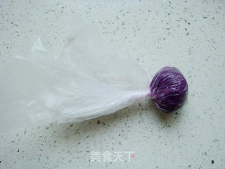 Purple Sweet Potato Pineapple Tea Towel Twist recipe