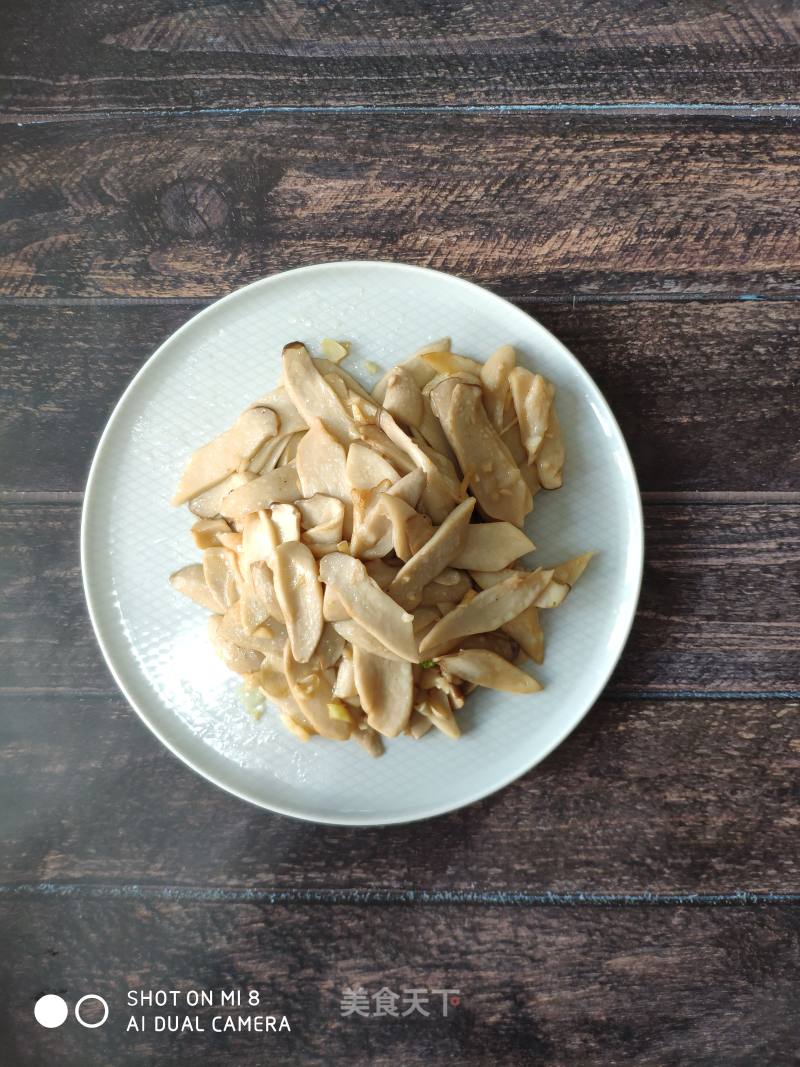 Pleurotus Eryngii in Oyster Sauce recipe