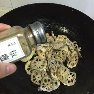 Fried Lotus Root Slices recipe