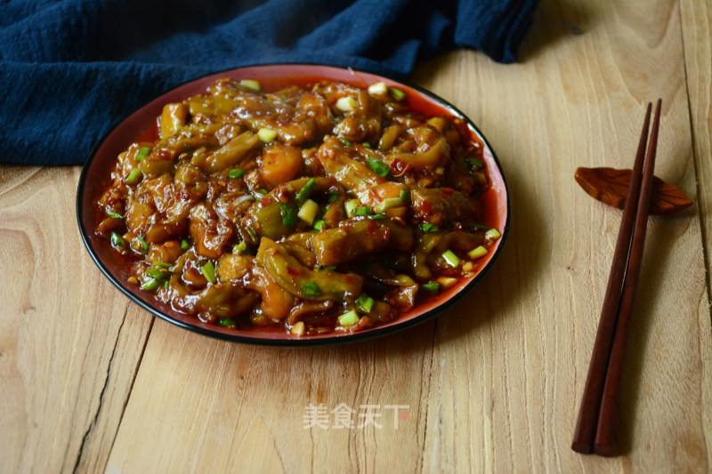 #trust之美#fish-flavored Eggplant recipe