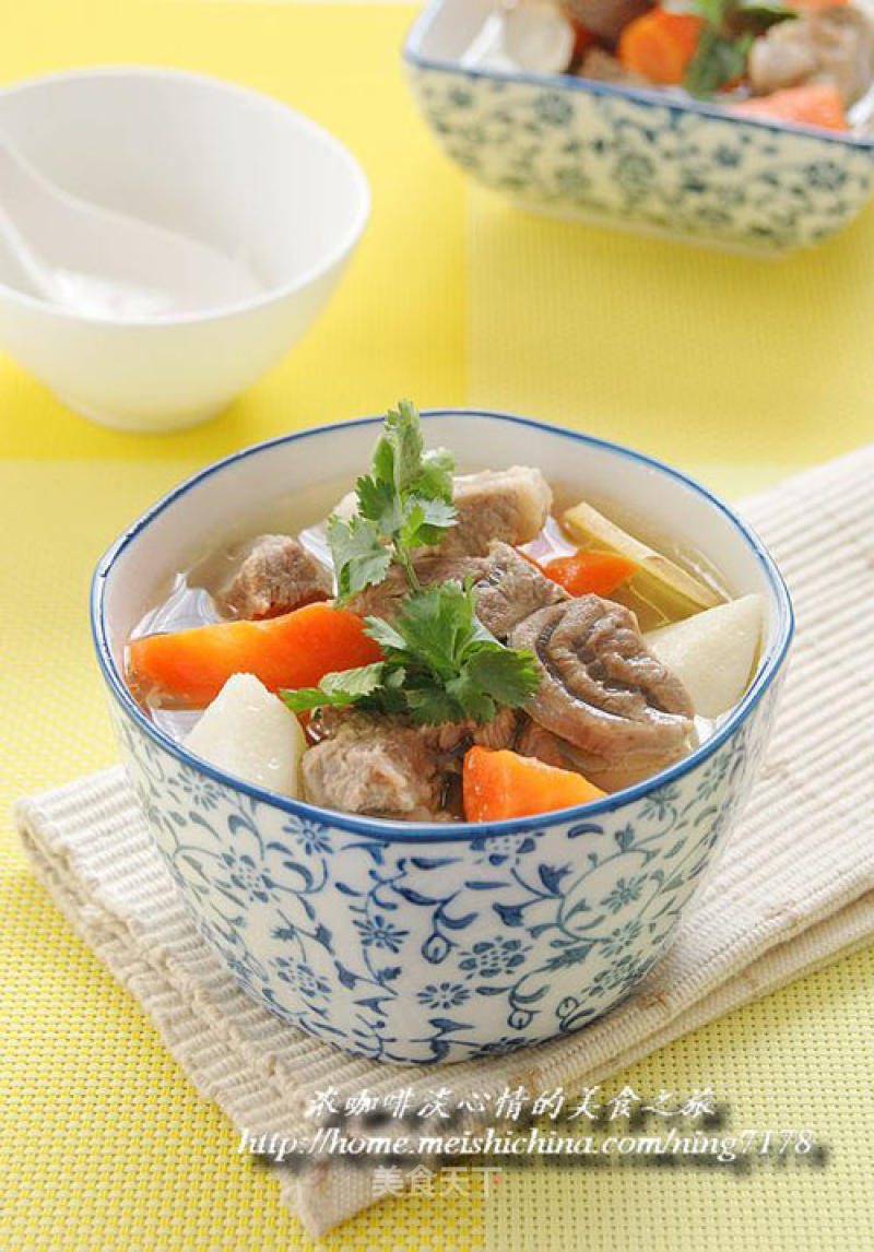【winter Healthy Vegetables】—lamb Stewed with Yam and Carrot recipe