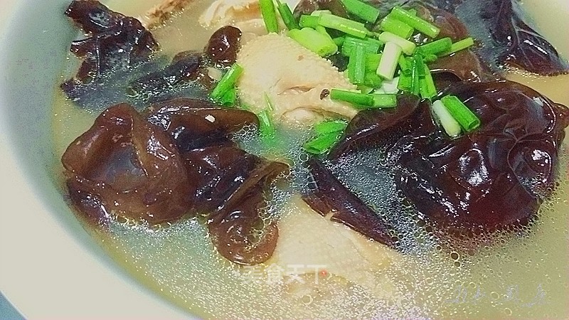 Stewed Chicken with Fungus recipe