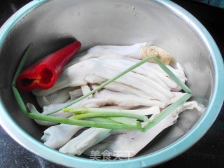 Duck Feet in Oyster Sauce recipe