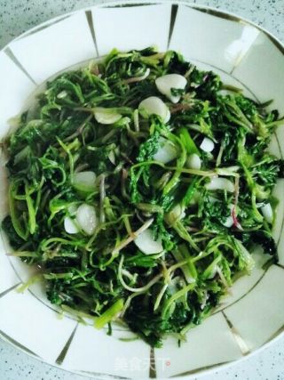 Stir-fried Radish Seedlings recipe