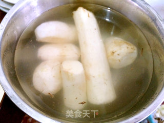 Yam and Taro Health Soup (gentle Health in Winter) recipe