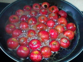 Fried Red Fruit with Brown Sugar recipe
