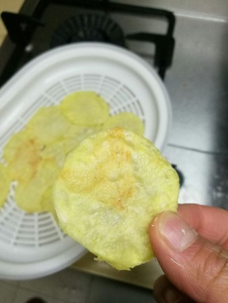 Microwave Potato Chips recipe