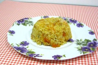 Pumpkin Fried Rice recipe