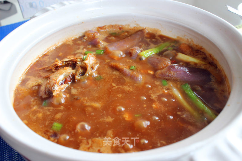 Salted Fish and Eggplant Claypot recipe