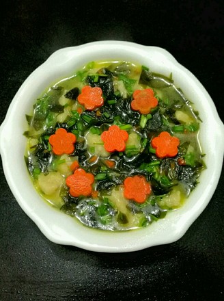Sea Cabbage Gnocchi Soup recipe