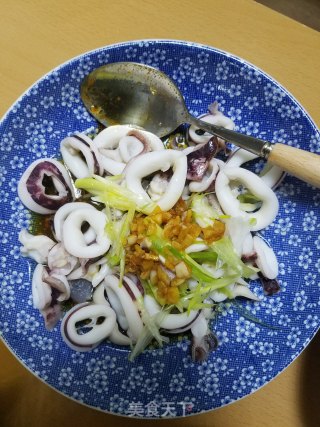 Fresh Squid in Oil recipe